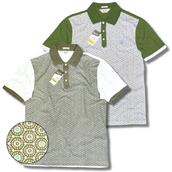 View Item Original Penguin Jersey Floral Pattern Print S/S Polo Shirt